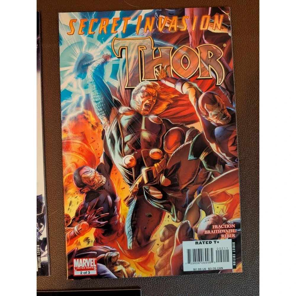 SECRET INVASION: THOR (2008) #1-3 COMPLETE SET LOT FULL RUN BETA RAY BILL MARVEL